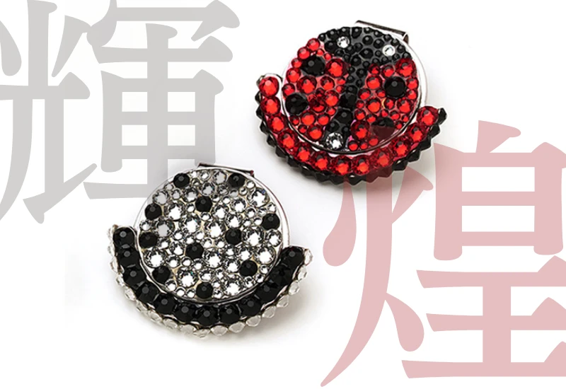 新作ゴルフマーカー登場！幸運と気品をまとう2つの輝き